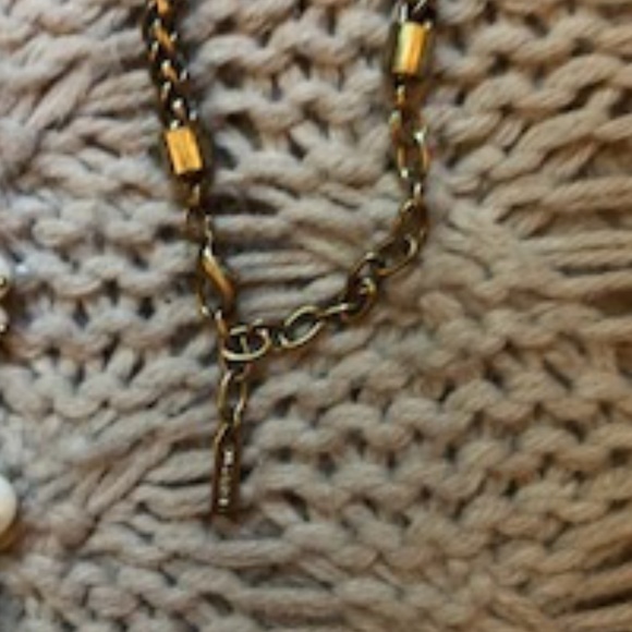 Sugarfix Knotted Pearl Bead Necklace *NWOT* - Picture 3 of 6